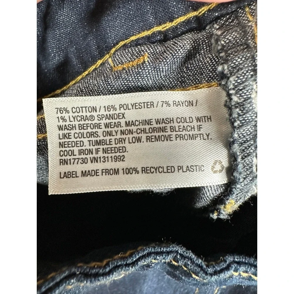 NWT Cat‎ & Jack Girls Straight Jeans Size 12 Super Stretch Blue